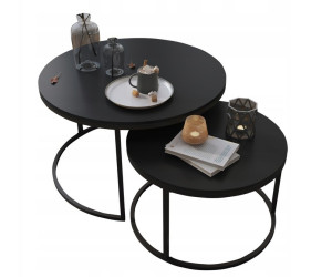 Kavos staliukų rinkinys SKTABLE0239 Kavos staliukų rinkinys SKTABLE0239